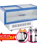 Hình ảnh: Tủ Mát Nằm Cửa Kiếng Lùa Alaska 350 Lít Lc 450b Nhôm R134a