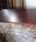 Hình ảnh: Thanh lý bàn ăn 1m2 x 70cm màu nâu đậm giá cực rẻ