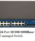 Hình ảnh: Bộ chuyển mạch STE 2224 GW 24 Port 10/100/1000Base Tx 4 Gigabit SFP slots Layer 2 managed Switch Description