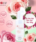 Hình ảnh: Sữa rửa mặt tinh chất hoa hồng Rova cho mọi loại da tặng nước hoa hồng