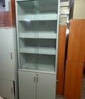 Hình ảnh: Thanh lý gấp tủ hồ sơ màu xám mặt kính giá rẻ