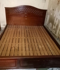 Hình ảnh: Dọn thanh lý gấp giường gỗ xoan đào giá cực rẻ