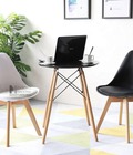 Hình ảnh: Bộ Bàn Tròn Tiếp Khách DSW 06 Và Ghế DSW Có Nệm Chân Gỗ Hcm