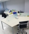 Hình ảnh: Thanh lý gấp cụm bàn làm việc 3 chỗ giá cực rẻ