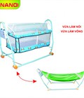 Hình ảnh: Nôi Võng tự động cho bé 2 trong 1 VINANOI - NV20X