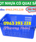 Hình ảnh: Cung cấp Sọt nhựa rỗng có quai sắt, Sọt nhựa trái cây giá tốt tại Hà Nội