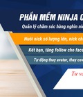 Hình ảnh: Ninja care quản lý và chăm sóc nick Facebook số lượng lớn