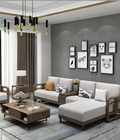 Hình ảnh: Sofa góc gỗ tự nhiên chất lượng cao tại hà nội 