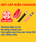 Hình ảnh: Đại lý phân phối dây cáp điện cadisun giá rẻ