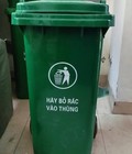 Hình ảnh: Bán thùng rác nhựa HDFE 120L, 240L giá rẻ