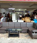 Hình ảnh: Thanh Lý Bộ Sofa Góc Cũ Bọc Simili Giá Rẻ