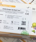 Hình ảnh: Test thử nhanh phát hiện kháng nguyên NS1 virus sốt xuất huyết