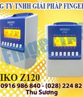 Hình ảnh: Lắp đặt máy chấm công thẻ giấy seiko z120 hàng chính hãng lh 0916986840