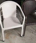 Hình ảnh: ghế cafe mây nhựa giá rẻ