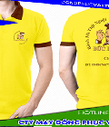 Hình ảnh: May áo thun đồng phục màu vàng giá rẻ