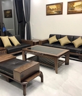 Hình ảnh: Mẫu sofa gỗ óc chó SF10