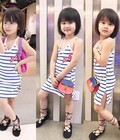 Hình ảnh: Đầm 2 dây xẻ tà INK cực yêu cho bé gái