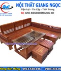 Hình ảnh: Bộ Bàn Ghế Sofa Gỗ Sồi Trứng Thái Bình