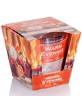 Hình ảnh: Ly nến thơm tinh dầu Bartek Warm Evening 115g-quế,hồi,cam đỏ