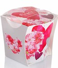 Hình ảnh: Ly nến thơm tinh dầu Bartek Flowers' Hearts 115g-hoa păng xê