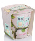Hình ảnh: Ly nến thơm tinh dầu Bartek Funny Owls 115g-hương quả ngọt