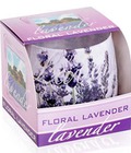 Hình ảnh: Ly nến thơm tinh dầu Bartek Lavender 100g - hoa oải hương