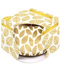 Hình ảnh: Ly nến thơm tinh dầu Bispol Golden Leafs100g-lá mộc lan rừng