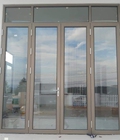 Hình ảnh: Cửa nhôm màu ghi – phụ kiện HMA- 55