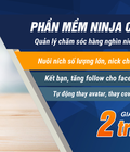 Hình ảnh: Nuôi nick facebook cực chất với phần mềm Ninja Care