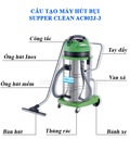 Hình ảnh: Máy hút bụi nhà xưởng Supper Clean AC802J 3