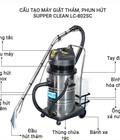 Hình ảnh: Máy phun hút giặt thảm Supper Clean LC 802SC