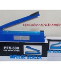 Hình ảnh: Máy hàn miệng túi bằng tay pfs 30cm , tặng kèm bộ dây nhiệt, máy ép miệng túi, máy cắt màng co, máy hàn túi dập tay