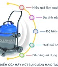Hình ảnh: Máy hút bụi nhà xưởng Clean Maid T32 Eco