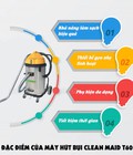 Hình ảnh: Máy hút bụi hút nước Clean Maid T60