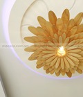 Hình ảnh: Đèn gỗ thả trần decor nhà hàng quán ăn