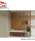 Hình ảnh: Mẫu lam gỗ trang trí phòng khách đẹp được yêu thích 2019