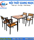 Hình ảnh: Bộ Bàn Ghế Cafe giá rẻ ở Thái Bình