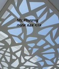 Hình ảnh: Mặt dựng giếng trời hoa văn CNC cho không gian thông thoáng