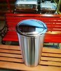 Hình ảnh: Thùng rác Inox 26L nắp lật mới 100%