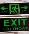 Hình ảnh: Đèn exit 2 mặt, lối thoát hiểm