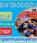 Hình ảnh: Huấn luyện an toàn lao động nhóm 4 Người lao động