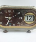 Hình ảnh: Đồng hồ để bàn xưa máy đồng, chạy chuẩn, bao ship