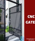 Hình ảnh: Cổng sắt CNC, sắt uốn cao cấp cho biệt thự, nhà phố 2019