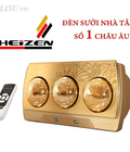 Hình ảnh: Bán đèn sưởi nhà tắm Heizen 3 bóng hồng ngoại, điều khiển từ xa HE 3BR HE3BR , HE3B, HE2B, HE2BR, HEITR, HE4BR...
