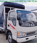 Hình ảnh: Xe tải jac l250 2t4 thùng 4m4 mui bạt máy isuzu 2019, hỗ trợ trả góp