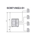 Hình ảnh: Điều hòa multi Mitsubishi Heavy 1 dàn nóng kết nối 4 dàn lạnh SCM71ZM, 2 chiều, cskn 45,000Btu/h