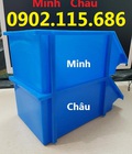 Hình ảnh: Kệ nhựa xếp chồng, kệ đựng bu lông ốc vít, kệ đựng linh kiện giá rẻ, kệ dụng cụ giá rẻ,