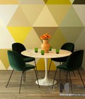 Hình ảnh: Bộ bàn ăn tròn 4 người Tulip Beetle cho căn hộ hiện đại hcm
