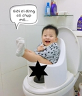 Hình ảnh: Bé 8 tháng có ngồi được bô vệ sinh Boom Potty không