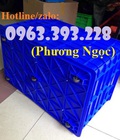 Hình ảnh: Thùng nhựa đặc 5 bánh xe, sóng nhựa bít, thùng chứa đồ